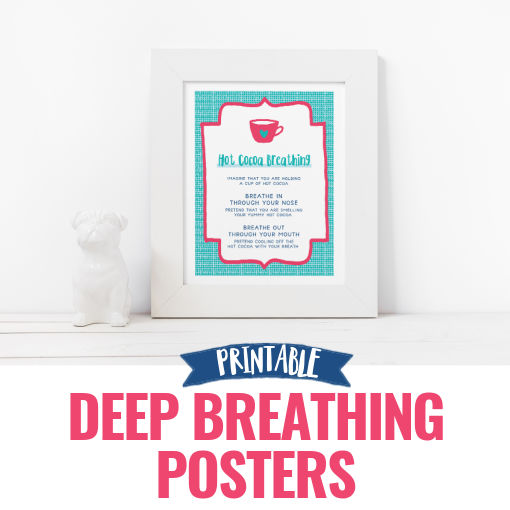 Deep Breathing Posters for Kids