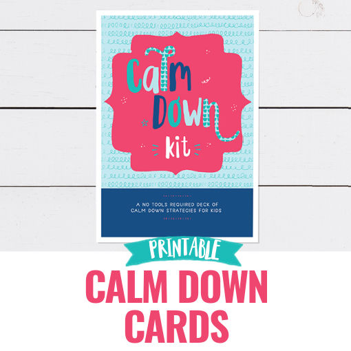 Printable Calm Down Cards